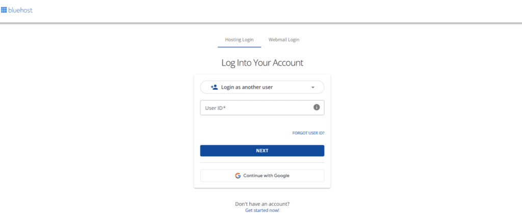 Acceder al gestor de cuentas