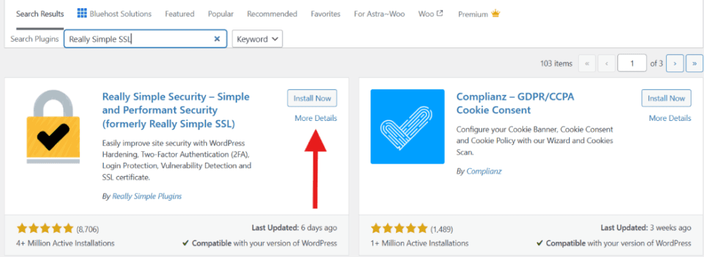 Buscar el plugin