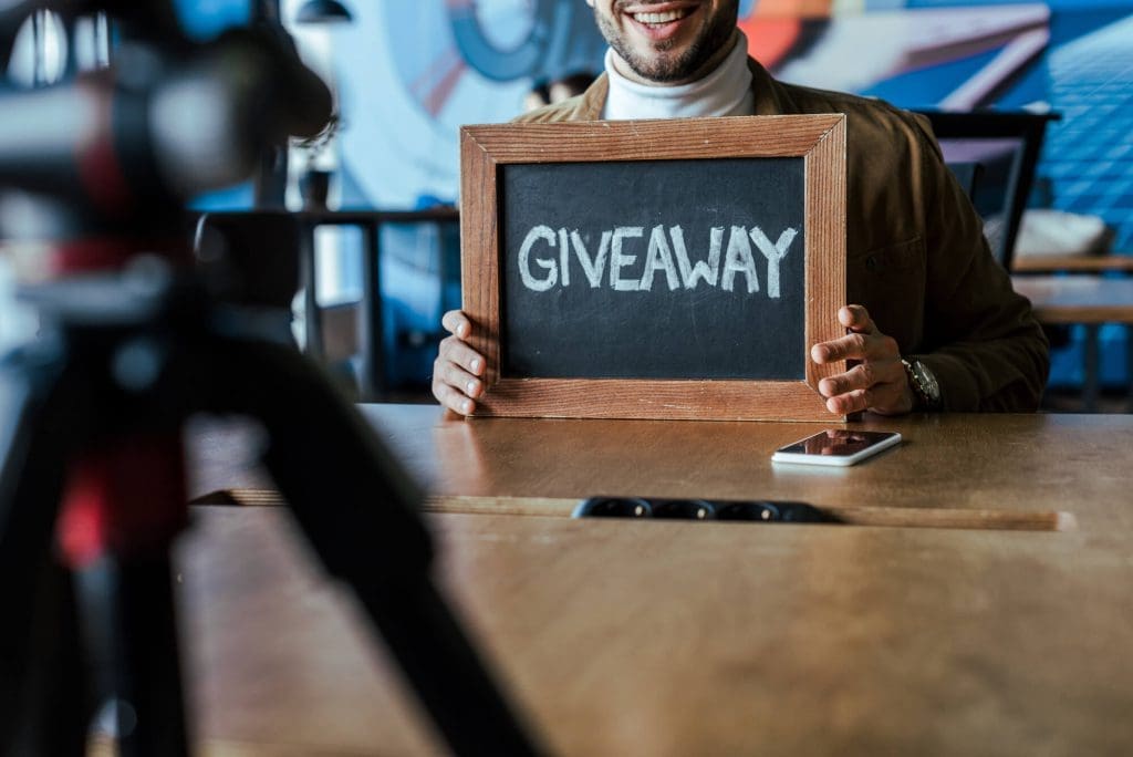 Ideas de contenido para sitios web — Sorteo