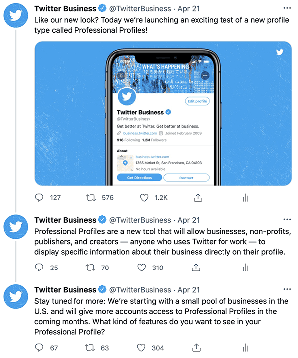 ¿Te estás quedando sin ideas de contenido para tu sitio web? Intenta hacer un hilo de Twitter. 
