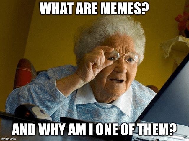Los memes son otra buena idea de contenido para sitios web