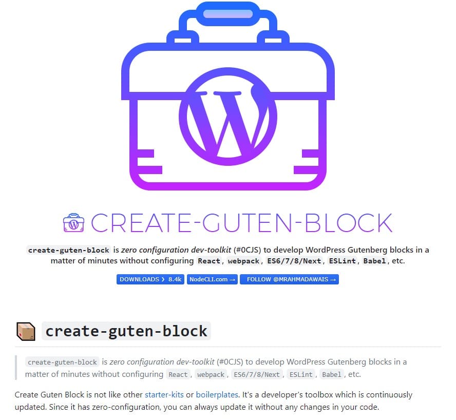 Puedes usar la herramienta create-guten-block para configurar el archivo de tu plugin de inicio.