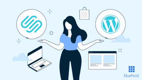 Squarespace vs WordPress vs Bluehost: ¿Cuál es el mejor para construir tu sitio web?