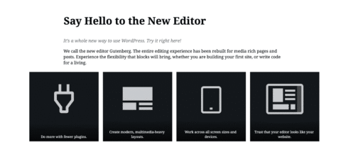 Gutenberg 10.8 mejora las grandes actualizaciones introducidas en la versión 10.7