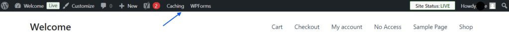 Barra de herramientas de WordPress