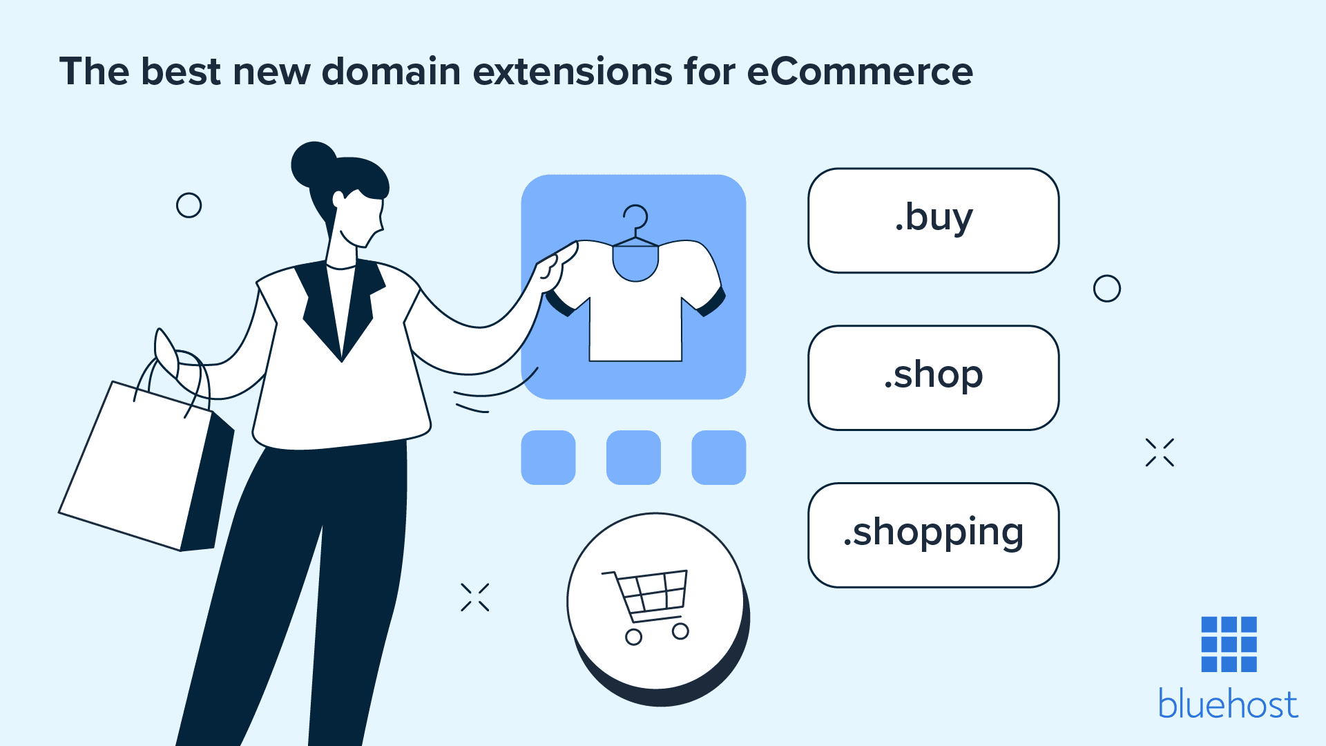 Las mejores extensiones de dominio nuevas para sitios web de comercio electrónico.