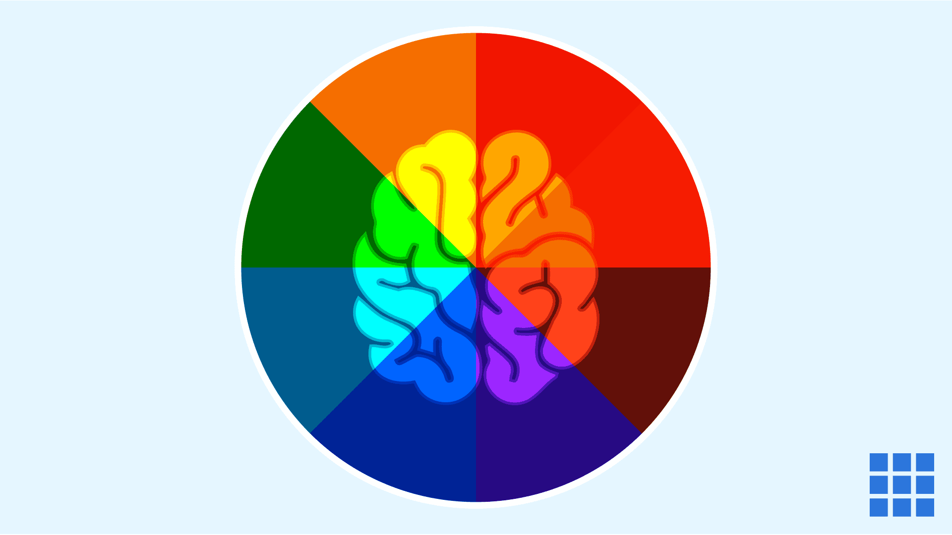 Los diferentes colores afectan la forma en que procesamos la información.