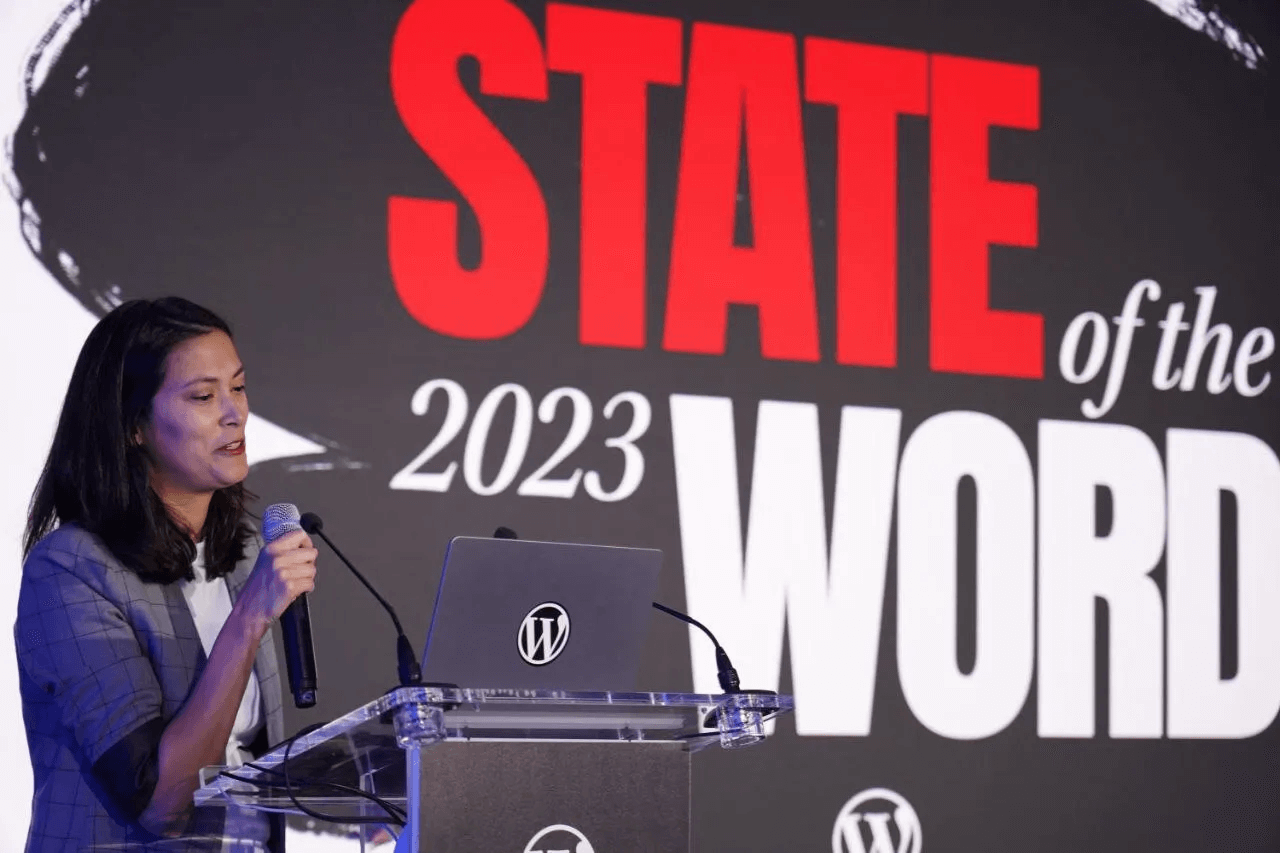 El State of the Word 2023 celebró el 20º aniversario de WordPress.