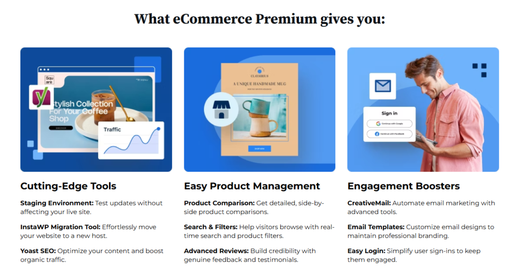 Bluehost eCommerce Premium