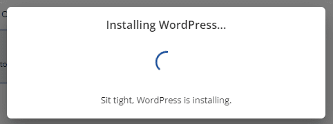 Comienza la instalación