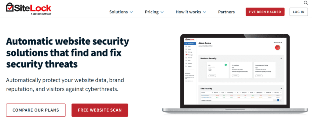Protege tu sitio web con Sitelock