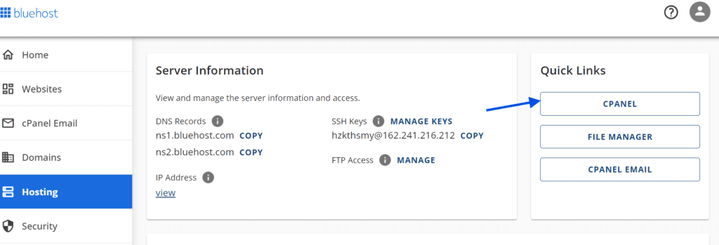 cPanel
