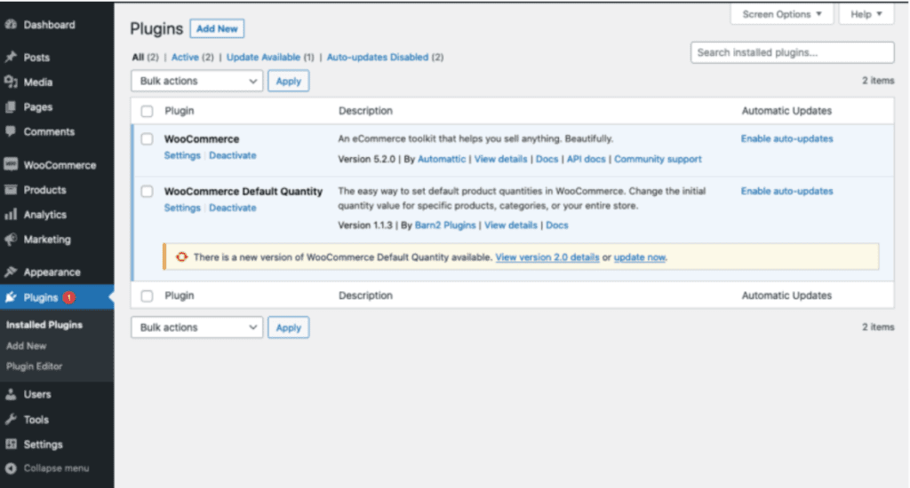 WooCommerce Plugin