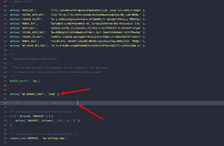 Aumentar el límite de memoria PHP