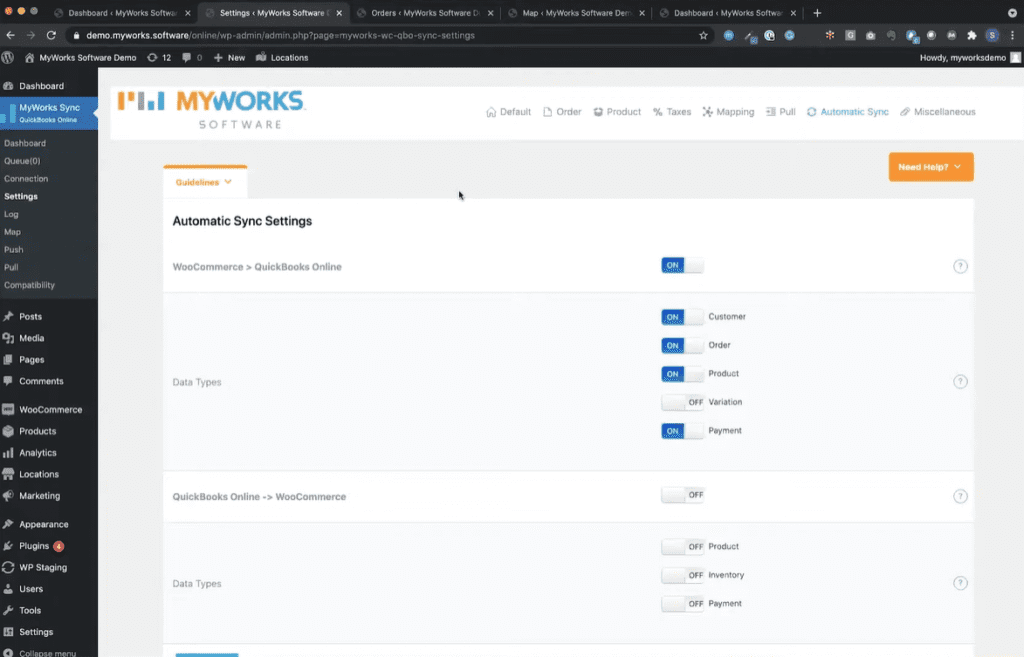 Configurar las preferencias de sincronización