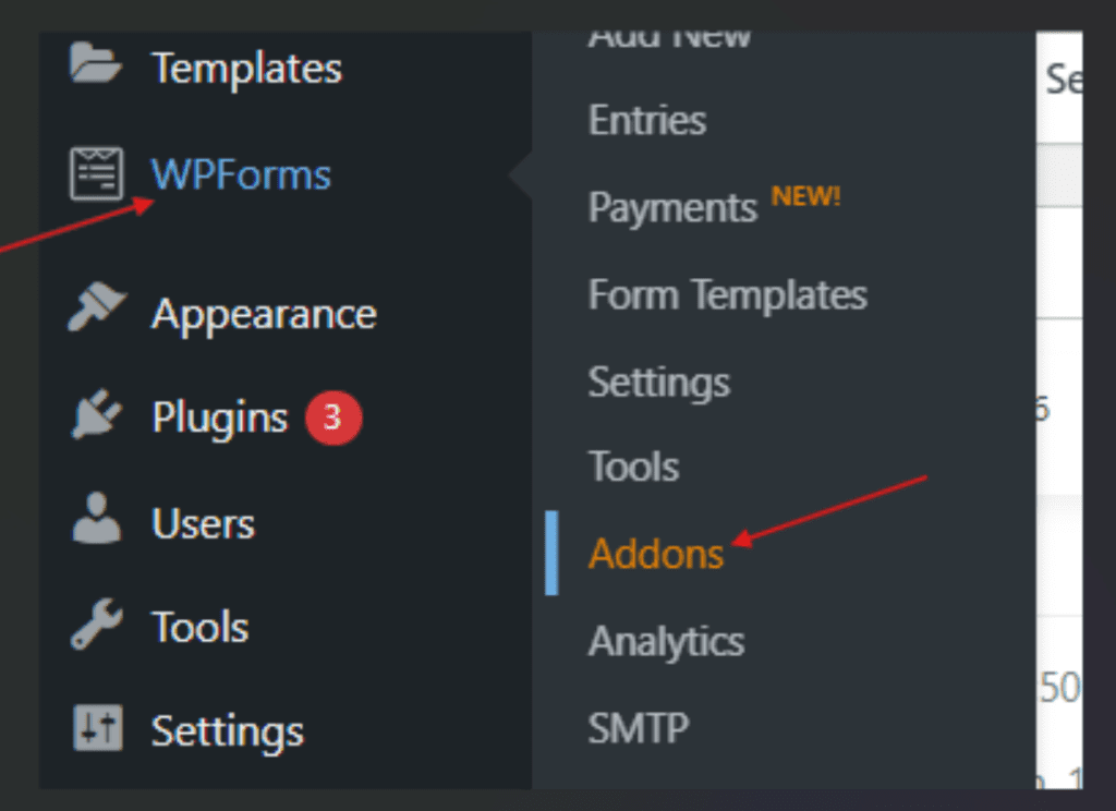 Complementos de WPForms