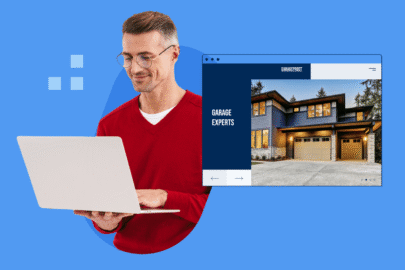 7 pasos para crear un sitio web de empresa de puertas de garaje para principiantes