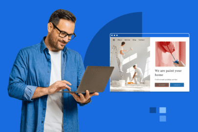 Cómo crear un sitio web de empresa de pintura: guía fácil para 2025