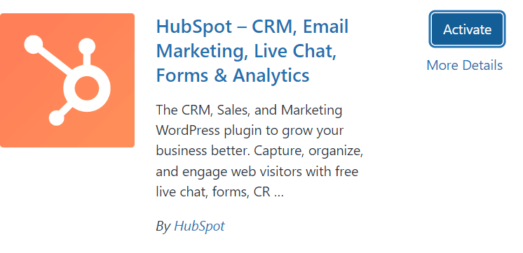 Instalar y activar el plugin de CRM