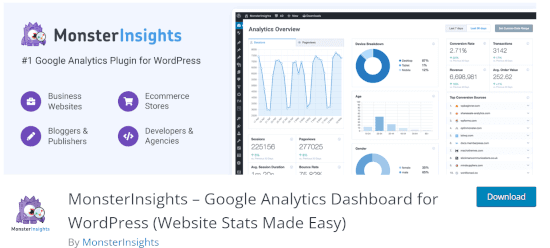 MonsterInsights (en inglés)