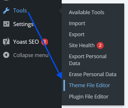 Editor de archivos de tema