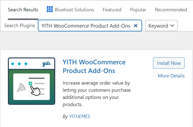 YITH WooCommerce Producto Addon