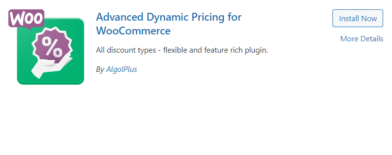 Precios Dinámicos Avanzados para WooCommerce de AlgolPlus