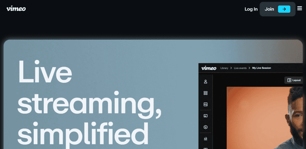 Vimeo en vivo
