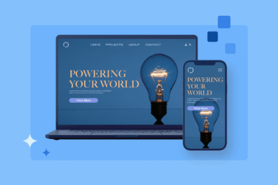 Pasos para crear un sitio web de empresa de electricistas para principiantes