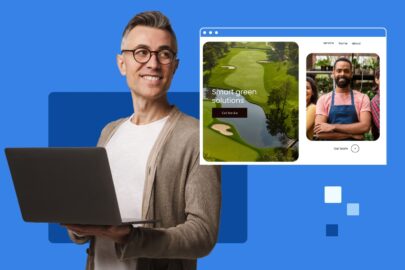Creación de un sitio web de empresa de paisajismo para principiantes