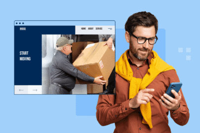 Creación de un sitio web de empresa de mudanzas para principiantes