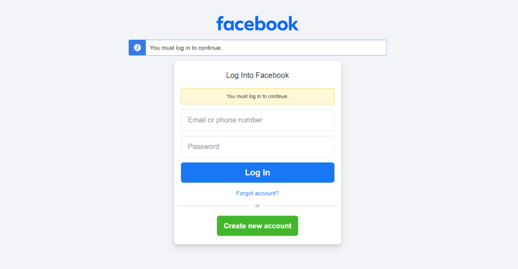 Facebook (en inglés)  