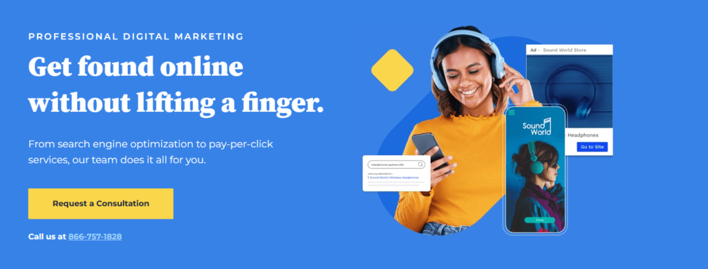Bluehost CTA - Solicite una consulta