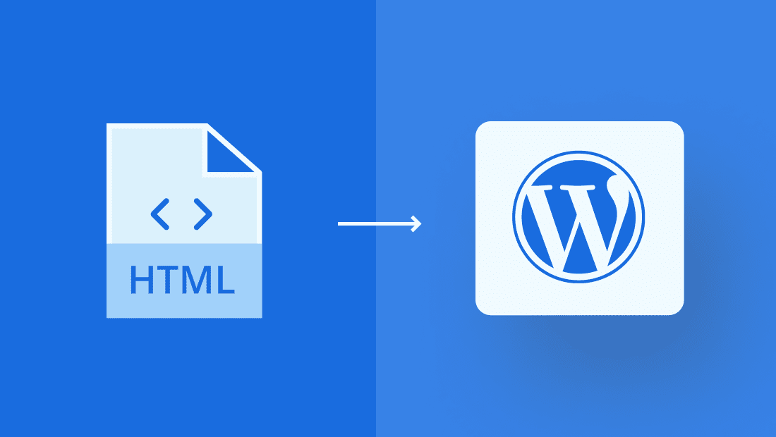 HTML to WordPress