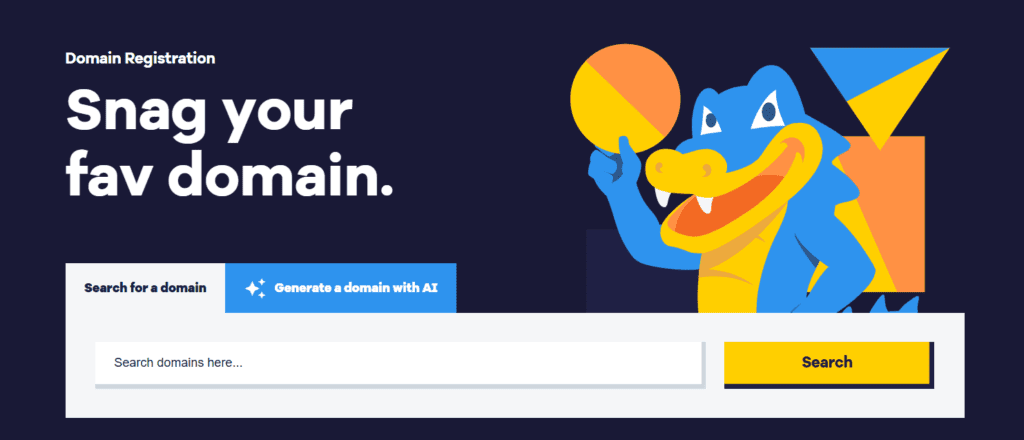 Registro de dominio con HostGator