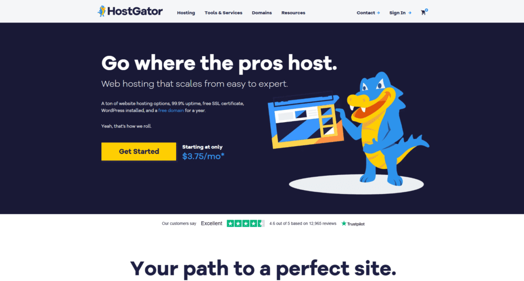 HostGator (en inglés)