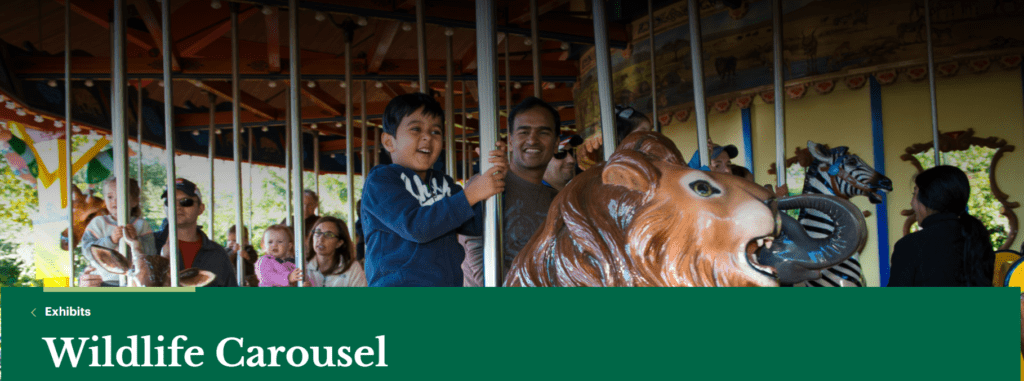Sitio del zoo de Houston  