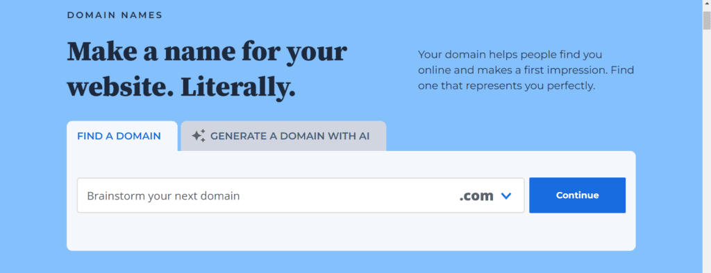 Dominio Bluehost
