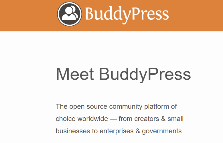 BuddyPress (en inglés)