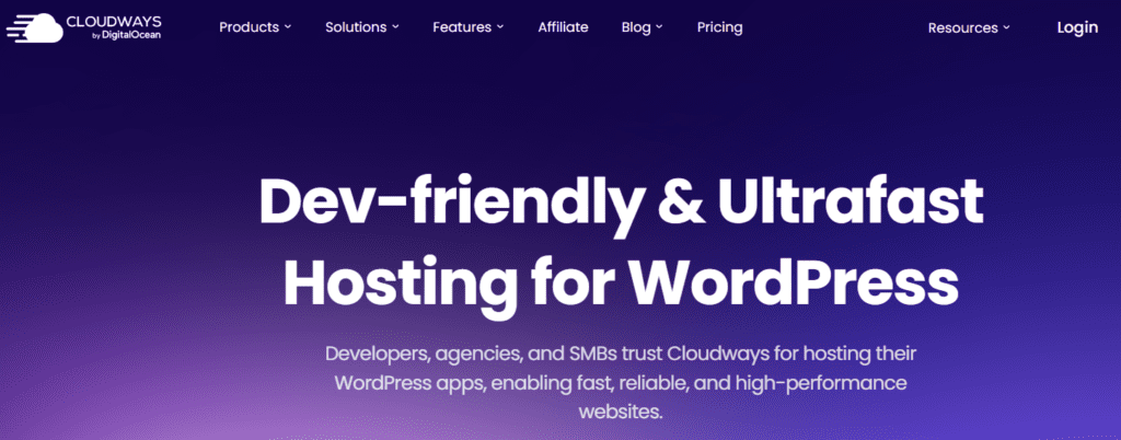 Alojamiento de WordPress en Cloudways