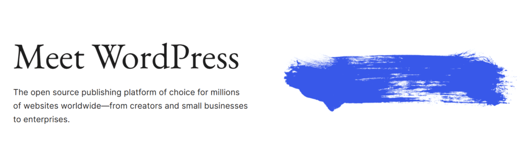 Sitio web WordPress