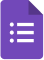 Logotipo de formularios de Google